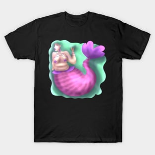 Curvy Mermaid T-Shirt